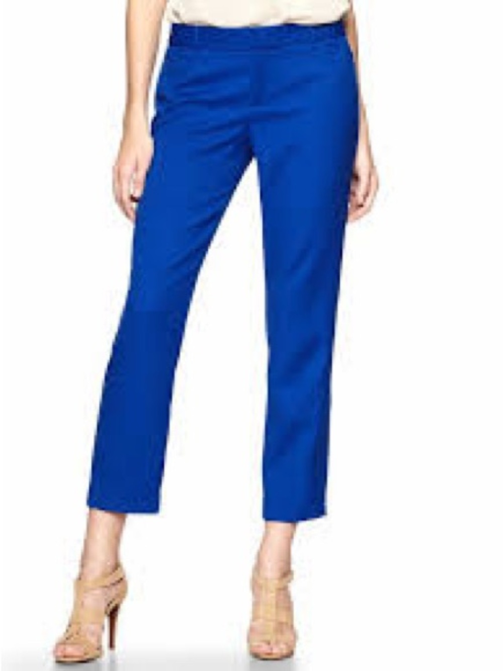 Gap Women's Slim Crop Pants in Royal Blue